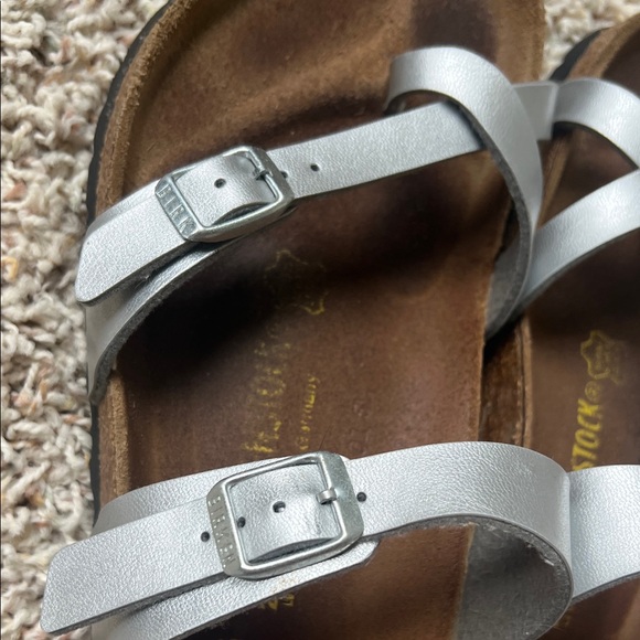 Birkenstock Silver Sandals - Picture 9 of 10